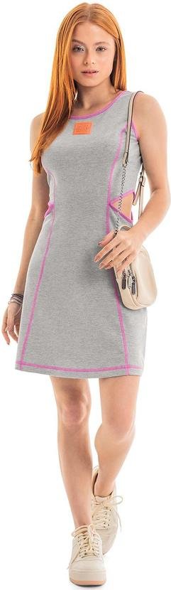 Imagem principal Vestido Regata Infantil Cinza Gloss Gloss