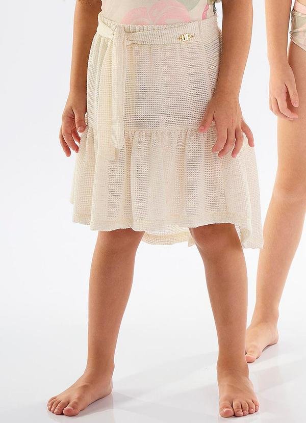 Imagem principal Saia Infantil em Tricot Linho Bege Up Baby Up Baby