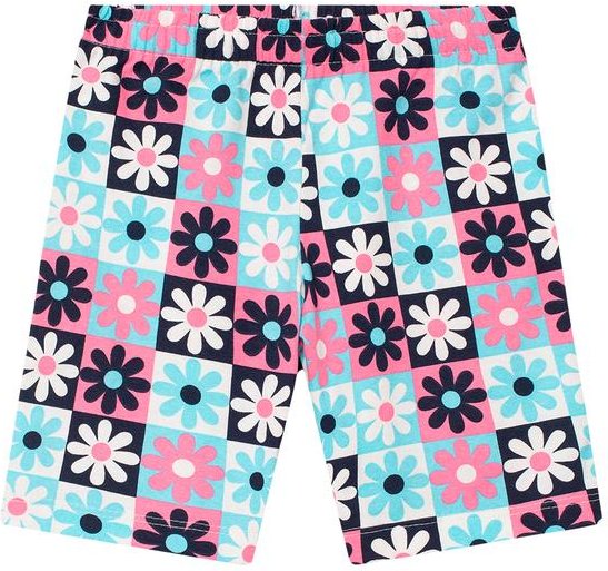 Bermuda Ciclista Básica Infantil Azul