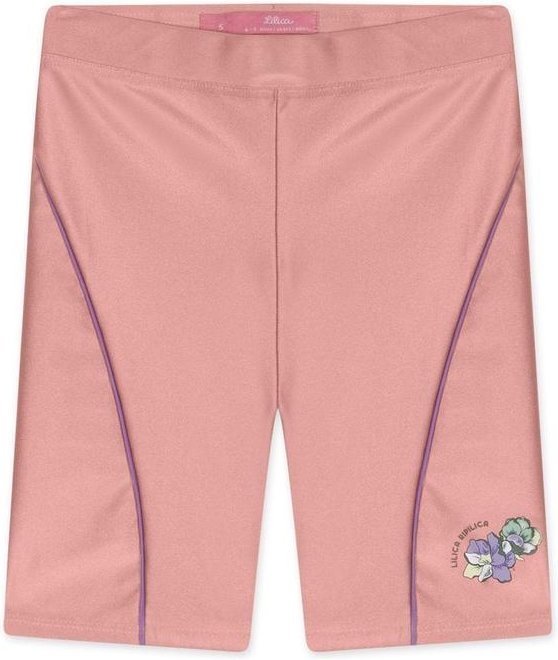 Imagem principal Bermuda Ciclista Infantil Feminina Rosa Lilica Ripilica Lilica Ripilica