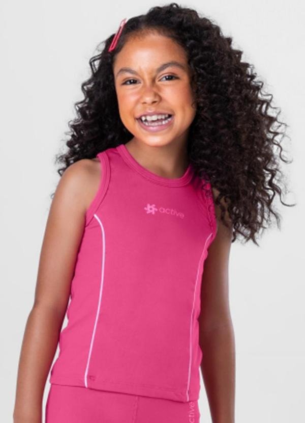Bermuda Ciclista Infantil Menina Active Rosa