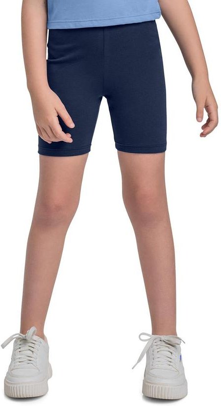 Bermuda Ciclista Menina Azul