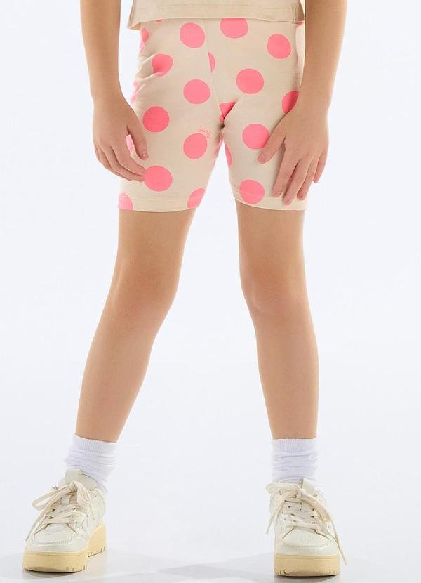 Imagem principal Bermuda Ciclista Menina Bege Quimby Quimby