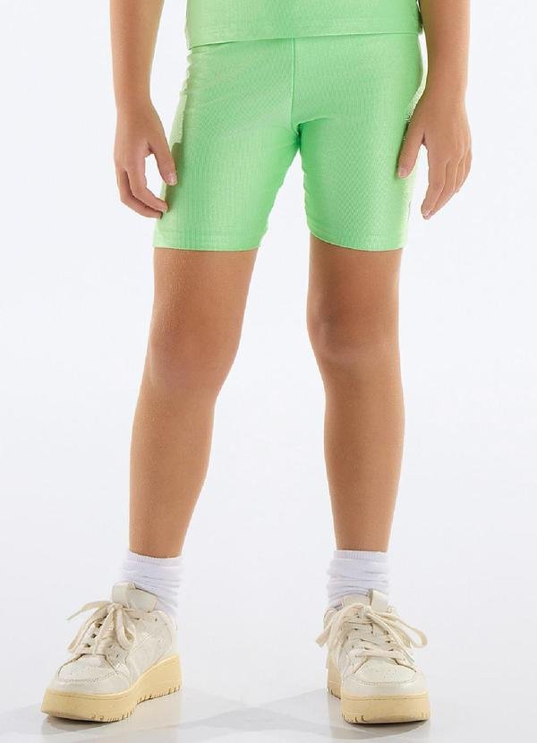 Imagem principal Bermuda Ciclista Move Menina Verde Quimby Quimby
