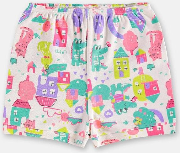 Imagem principal Short Bebê Menina em Suedine Up Baby Branco Up Baby