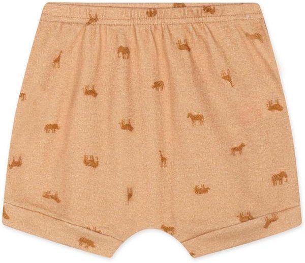 Short com Amora Bebê Unissex Laranja