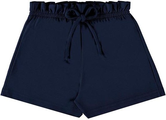 Short Infantil em Moletom Azul