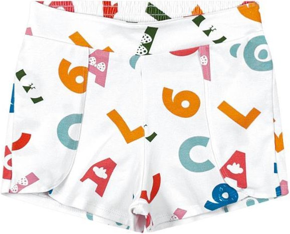 Imagem principal Short Malha Menina Branco Lilica Ripilica Lilica Ripilica