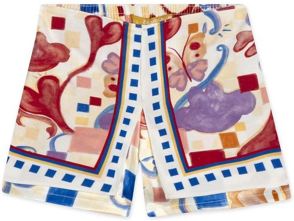 Imagem principal Short-Saia Alfaiataria Infantil Feminino Bege Lilica Ripilica Lilica Ripilica