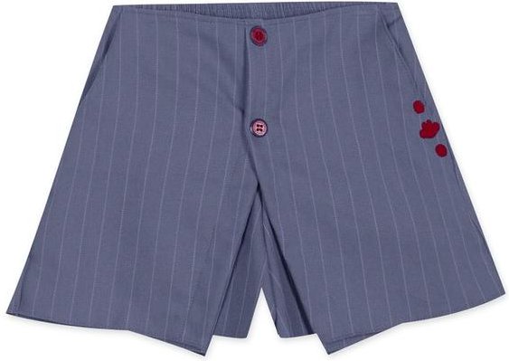 Imagem principal Short-Saia Listrado Infantil Feminino Azul Lilica Ripilica Lilica Ripilica