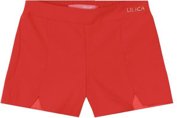 Imagem principal Short Tecido Crepe Menina Vermelho Lilica Ripilica Lilica Ripilica
