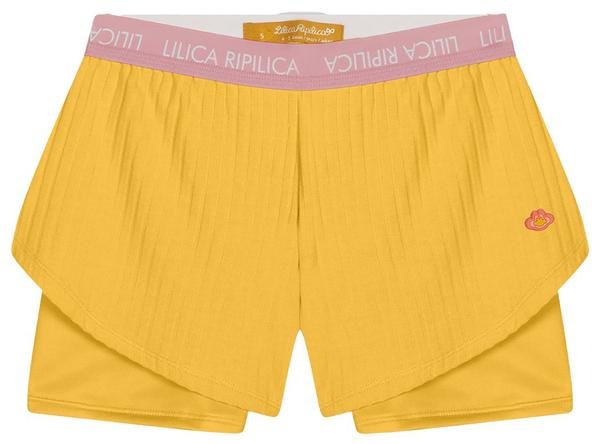 Imagem principal Short Thermo Dry Infantil Feminino Amarelo Lilica Ripilica Lilica Ripilica