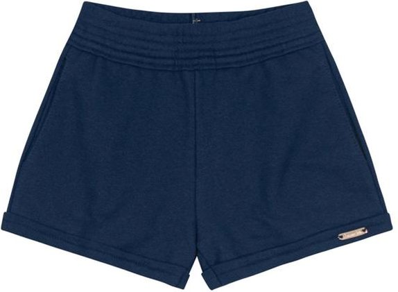 Imagem principal Shorts Básico Menina de Moletinho Azul Brandili Brandili