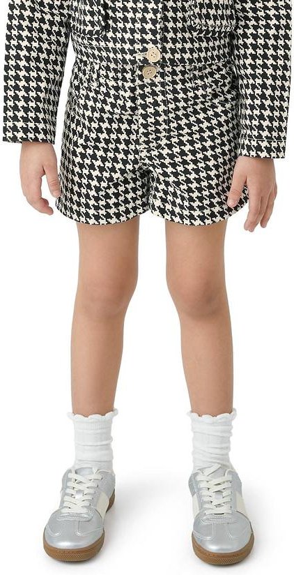 Imagem principal Shorts Clochard Pied de Poule Preto Carinhoso Carinhoso
