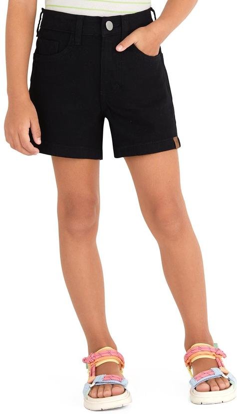 Imagem principal Shorts Comfort em Sarja Preto Malwee Kids Malwee Kids
