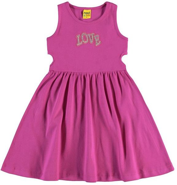 Imagem principal Vestido em Ribana 2x1 Rosa Rovi Kids Rovi Kids
