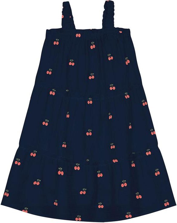 Imagem principal Vestido Infantil em Gaze Bordada Azul Trick Nick Trick Nick