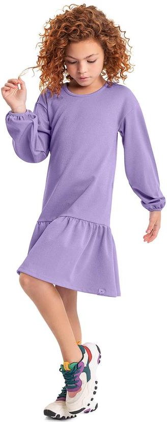 Imagem principal Vestido em Malha com Lurex Juvenil Roxo Gloss Gloss