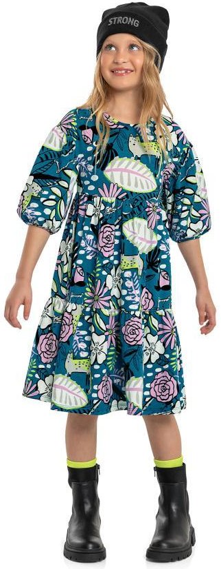 Imagem principal Vestido Infantil em Cotton Verde Quimby Quimby