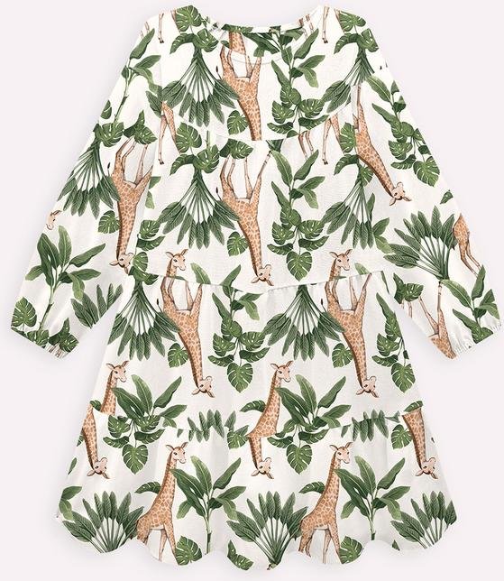 Imagem principal Vestido Infantil Menina em Linho Off White Nanai Nanai