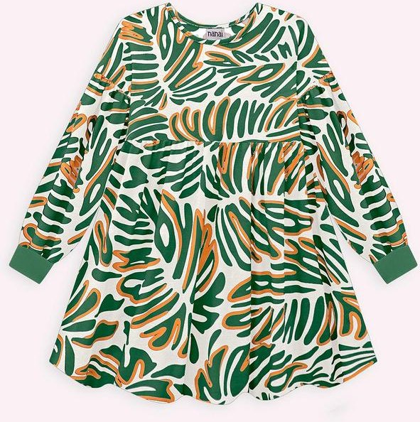 Imagem principal Vestido Infantil Menina Estampa Off White Nanai Nanai