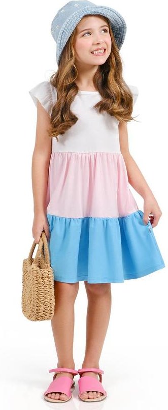 Imagem principal Vestido 3 Marias Rosa Tink Bink Tink Bink