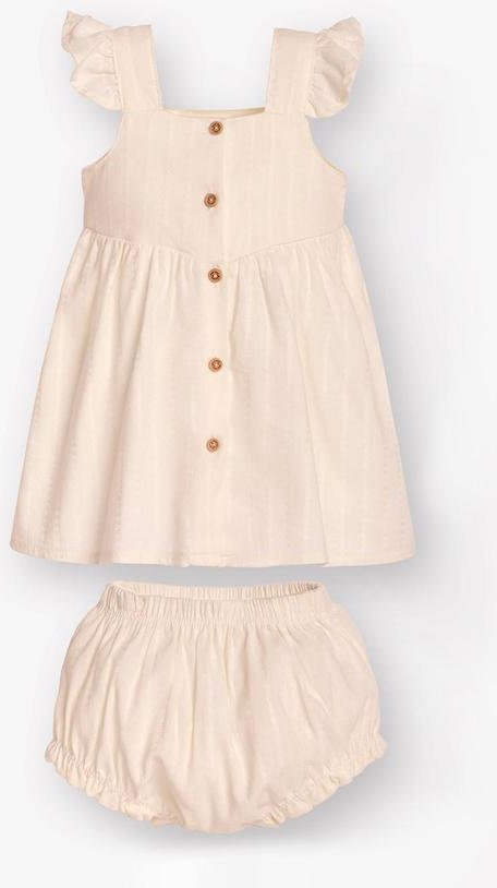 Imagem principal Vestido com Calcinha Bebê Bege Trick Nick Trick Nick