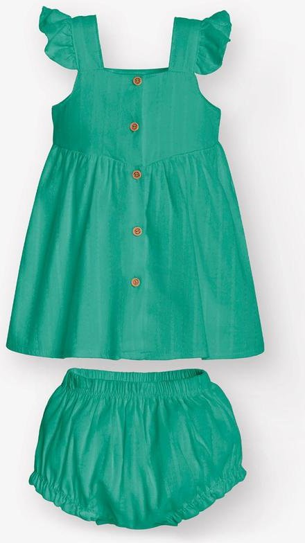 Imagem principal Vestido com Calcinha Bebê Verde Trick Nick Trick Nick