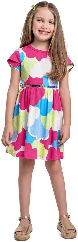 Imagem principal Vestido com Cinto Infantil Rosa Bee Loop Bee Loop