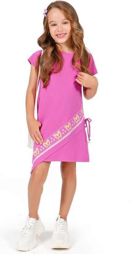 Imagem principal Vestido com Detalhe Frente Rosa Tink Bink Tink Bink