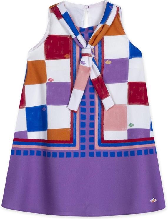 Imagem principal Vestido Curto Alfaiataria Feminino Infantil Roxo Lilica Ripilica Lilica Ripilica