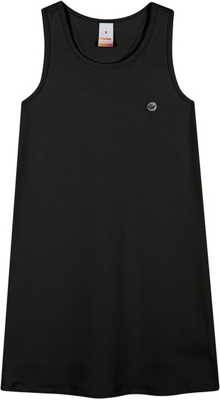 Vestido Curto com Aroma Preto