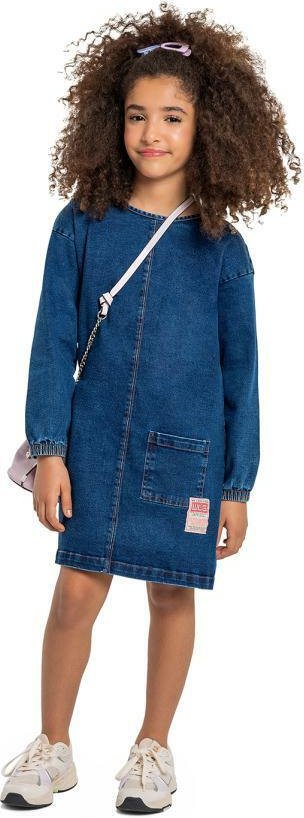 Imagem principal Vestido em Jeans Juvenil Azul Gloss Gloss