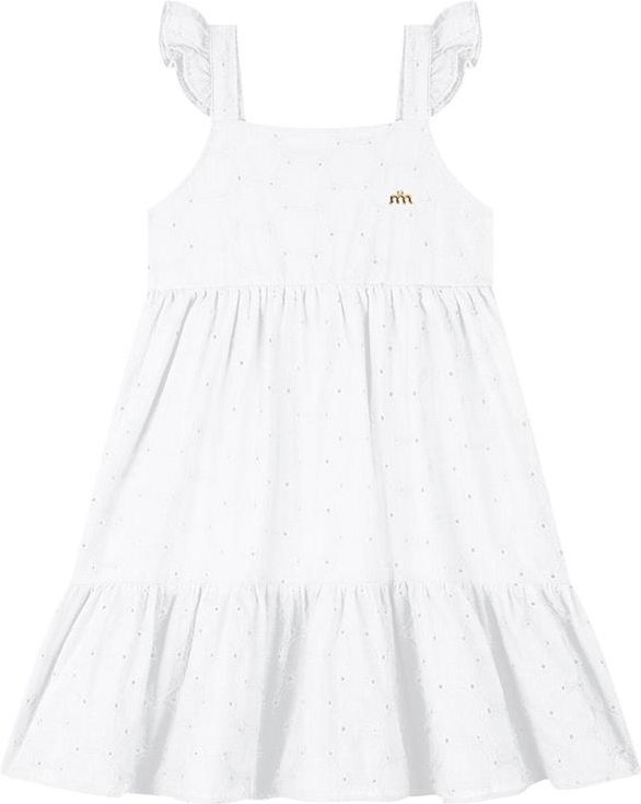 Imagem principal Vestido em Laise Poá Branco Milli E Nina Milli E Nina