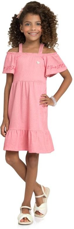 Imagem principal Vestido em Molecotton Jeans Rosa Marlan Marlan