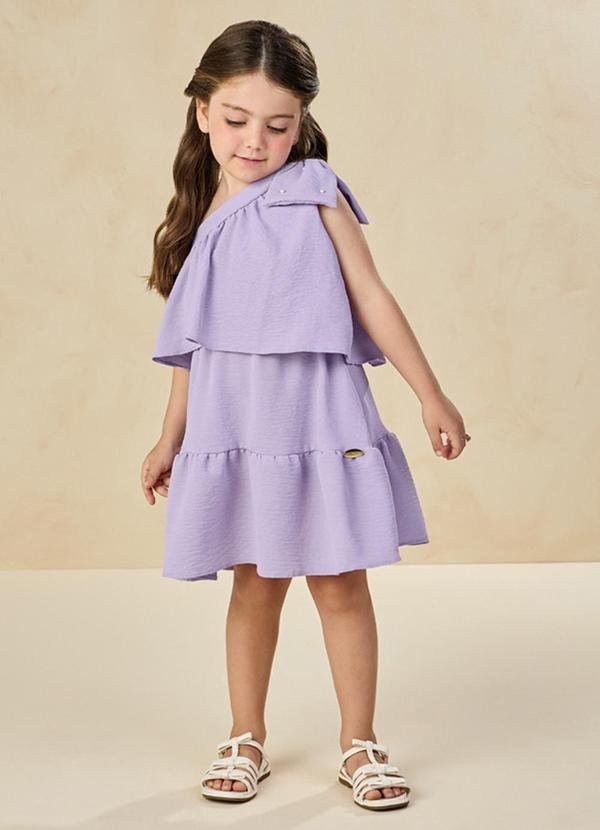 Imagem principal Vestido em Tecido Wind Roxo Milli E Nina Milli E Nina