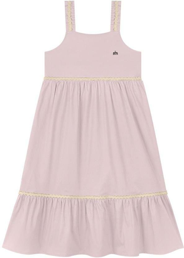 Imagem principal Vestido em Tricoline Rosa Milli E Nina Milli E Nina