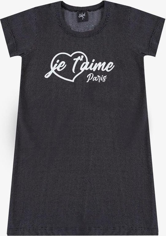 Imagem principal Vestido Feminino Infantil em Molecotton Preto Select Select