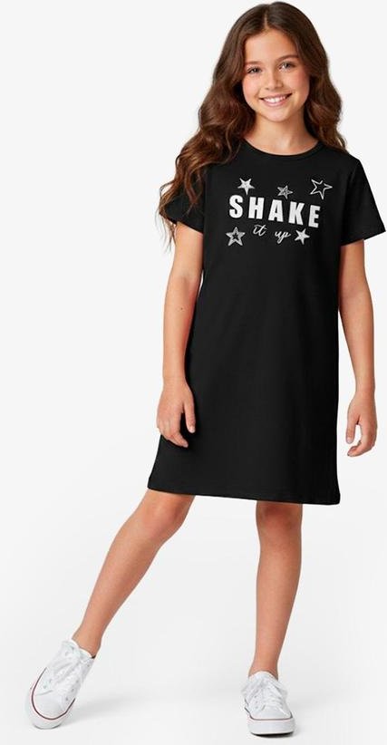 Imagem principal Vestido Feminino Infantil em Molecotton Preto Select Select