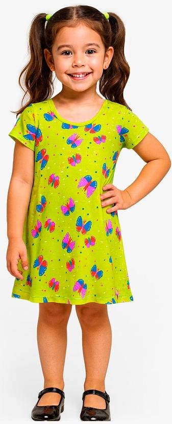 Imagem principal Vestido Feminino Infantil Verde Select Select