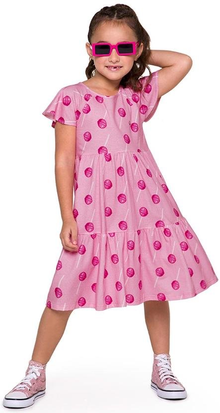 Imagem principal Vestido Feminino Rosa Marisol Marisol