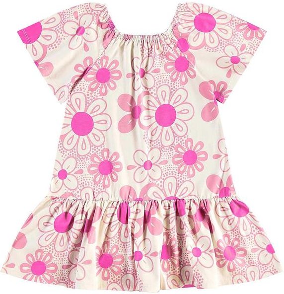 Imagem principal Vestido Floral Cotton Infantil Roxo Bee Loop Bee Loop