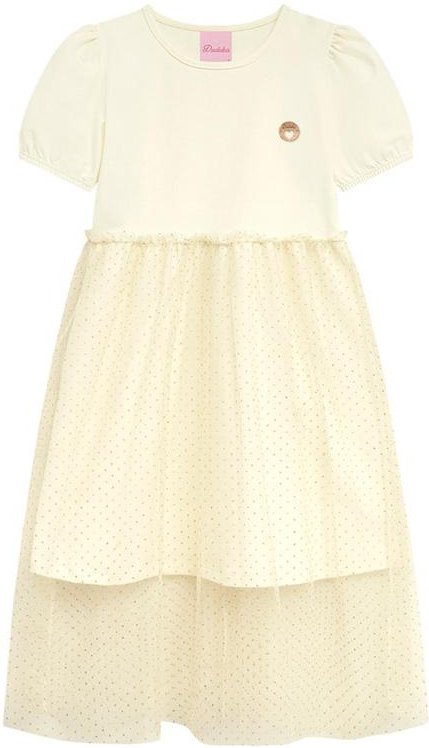 Imagem principal Vestido Infantil Bege Duduka Duduka