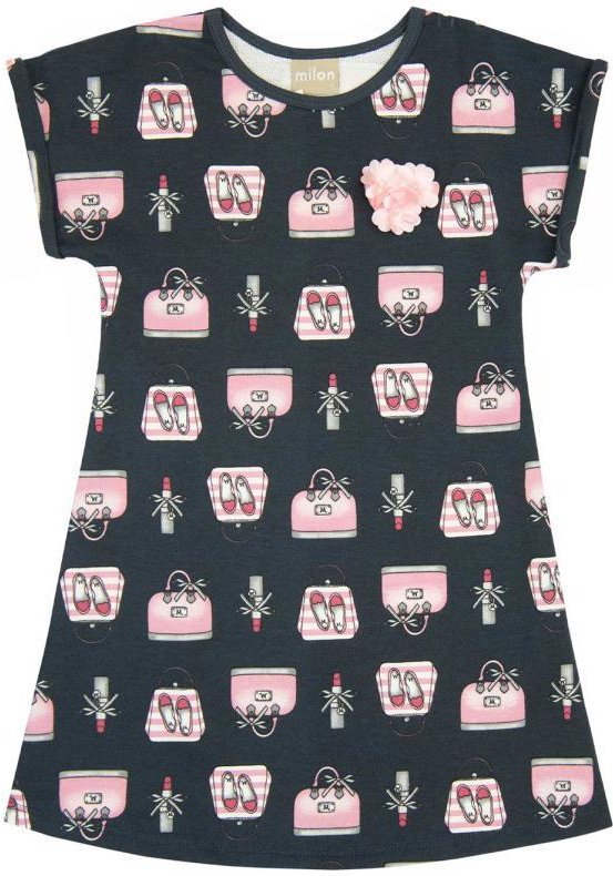 Imagem principal Vestido Infantil Chumbo Milon Milon