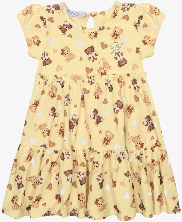 Imagem principal Vestido Infantil Cotton Amarelo Trick Nick Trick Nick