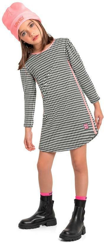 Imagem principal Vestido Infantil em Malha Jacquard Branco Quimby Quimby