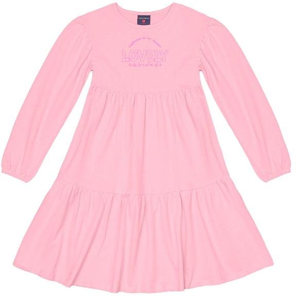 Imagem principal Vestido Infantil em Moletinho Rosa GULOSEIMA GULOSEIMA