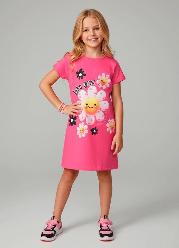 Imagem principal Vestido Infantil Let'S Grow Pink Laluna Laluna