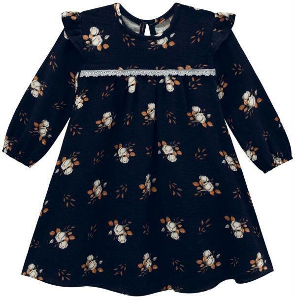 Imagem principal Vestido Infantil Marinho Milon Milon