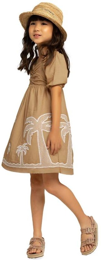 Imagem principal Vestido Infantil Menina Camurça Nanai Nanai